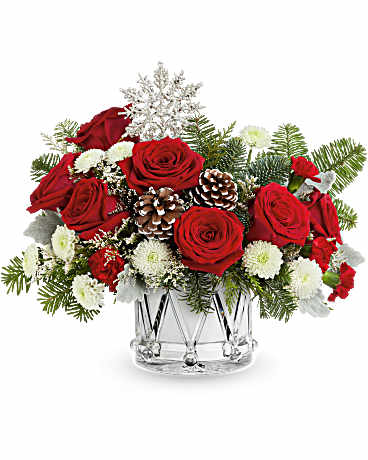 Teleflora's Little Drummer Joy Bouquet
