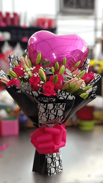 Hearts in Bloom Bouquet