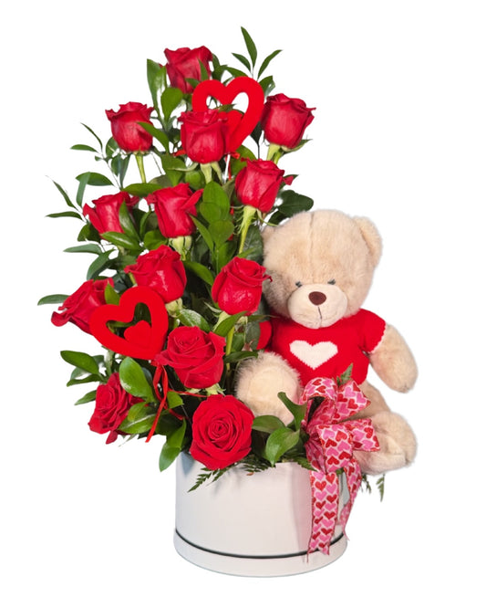 Stacked Rose Box