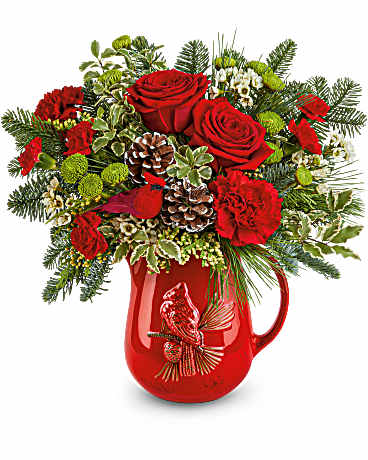 Teleflora's Festive Flight Bouquet